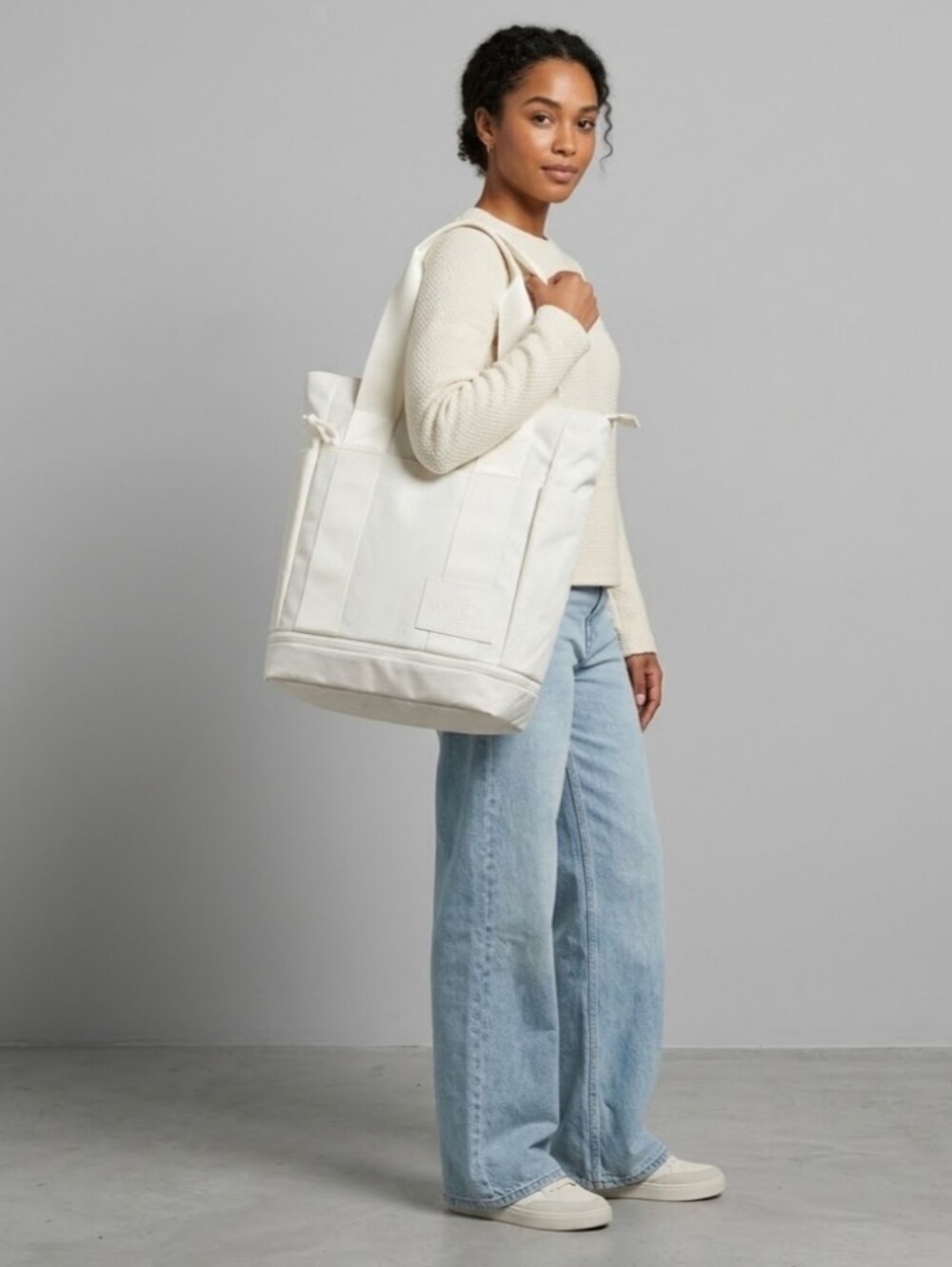 NEW! The North Face Base Camp Utility Pack White Tote NWT